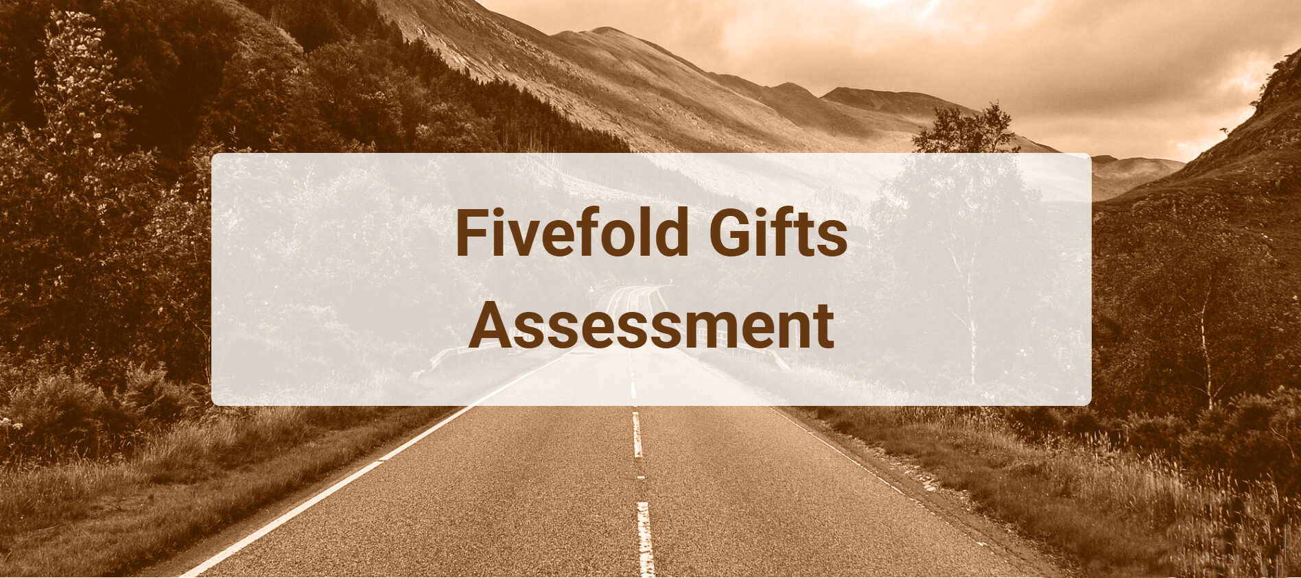 Fivefold Gift Assessment