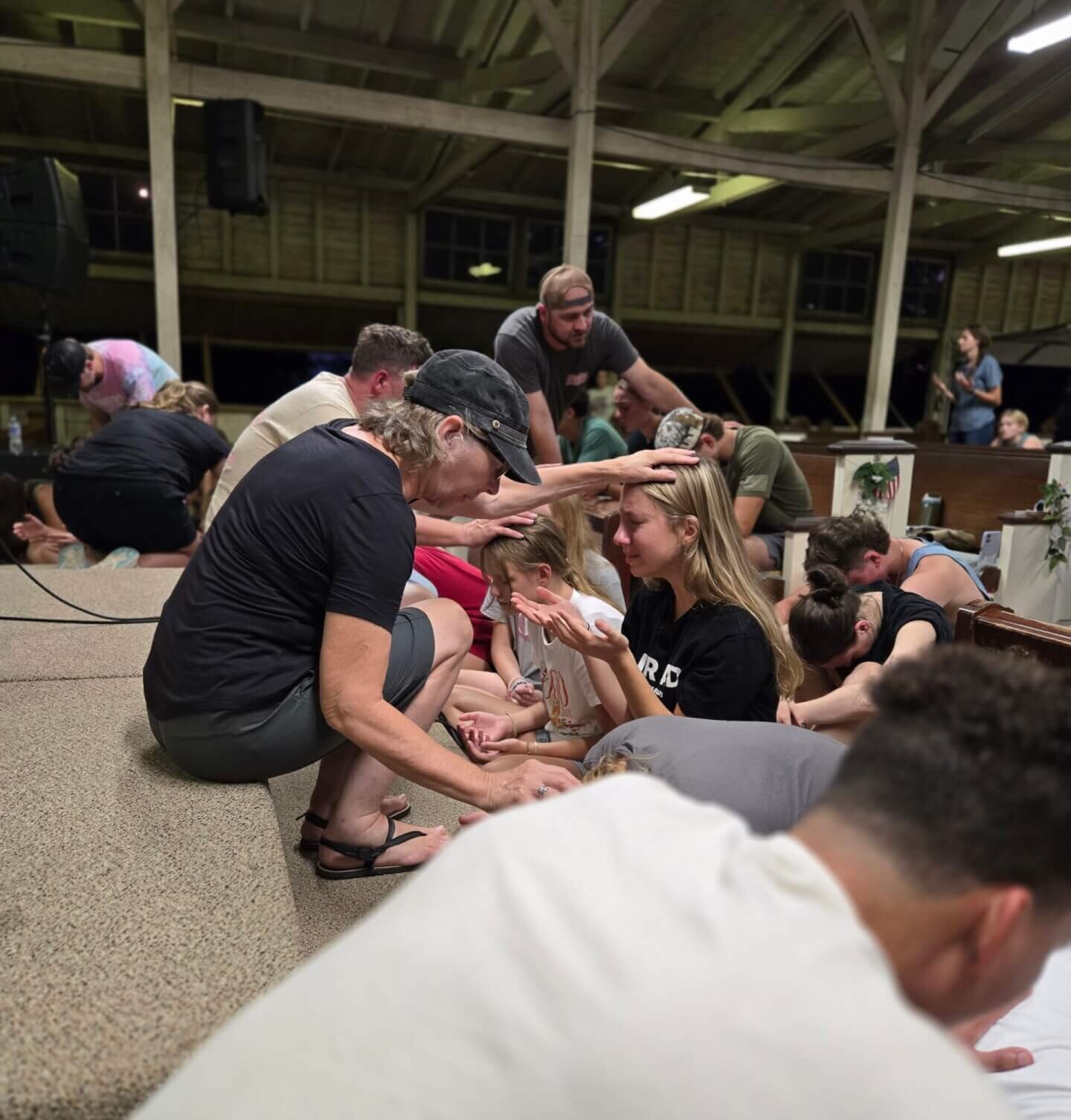 Worship at camp